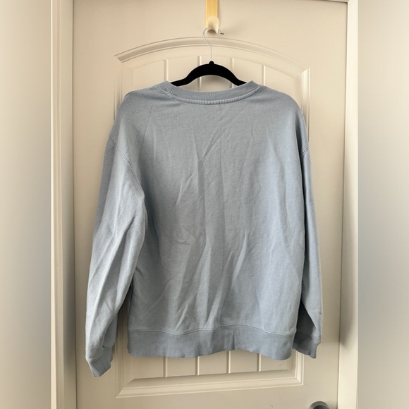 OVERSIZED LIGHT BLUE SWEATER - Picture 2 of 2